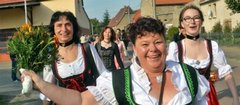 Umzug zum 20. Erntedankfest